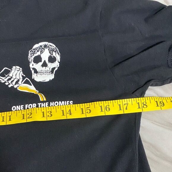Riot Society One for the Homies Skull Graphic Tee Black Size Small - Picture 7 of 8
